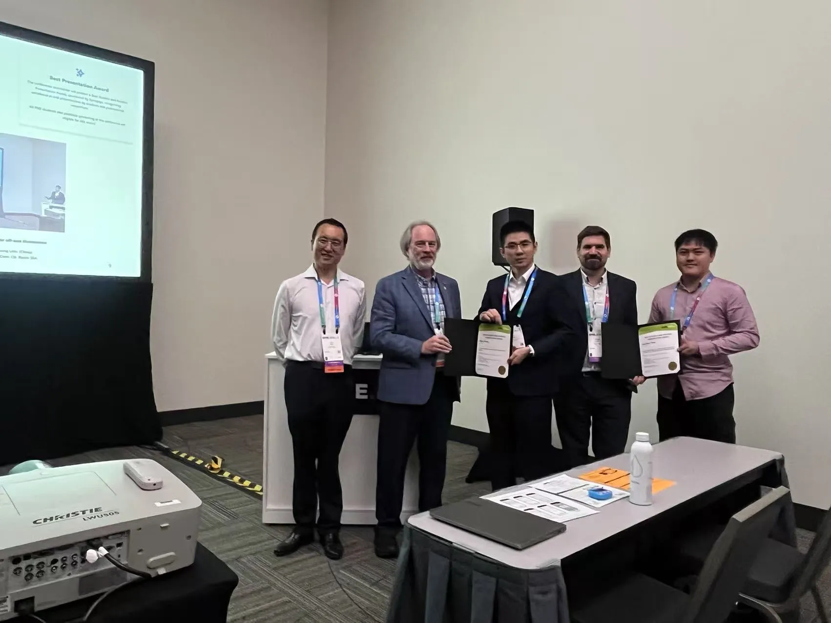 Best Student and Postdoc Presentation Award Winners